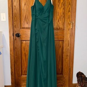 Azazie Bridesmaid Dress EMERALD GREEN